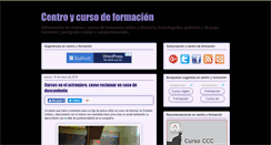 Desktop Screenshot of centroyformacion.com